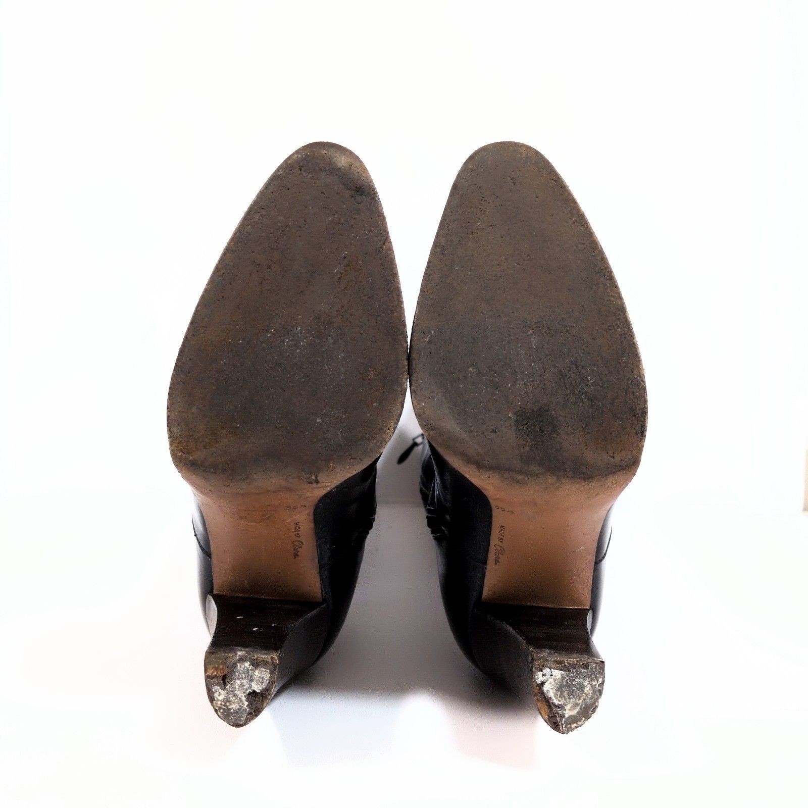 Saint Laurent Long Boots Shoes EU 35.5 US 5.5 Leather Black Authentic thumbnail 16