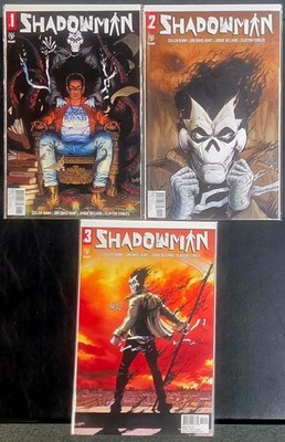 Shadowman #1-3 Valiant Comics 2021 Full Run Set! VF-NM 8.0-9.0 or Better!