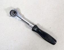 Vintage Snap-on Tm737 14 Drive Swivel Head Round Face Ratchet - Made In Usa