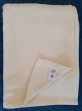 Mothercare yellow lemon Fleece Blanket  120x155cm Cot