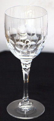 Towle Tiara Water Goblet Blown Glass Wine Champagne Stem Cup 2