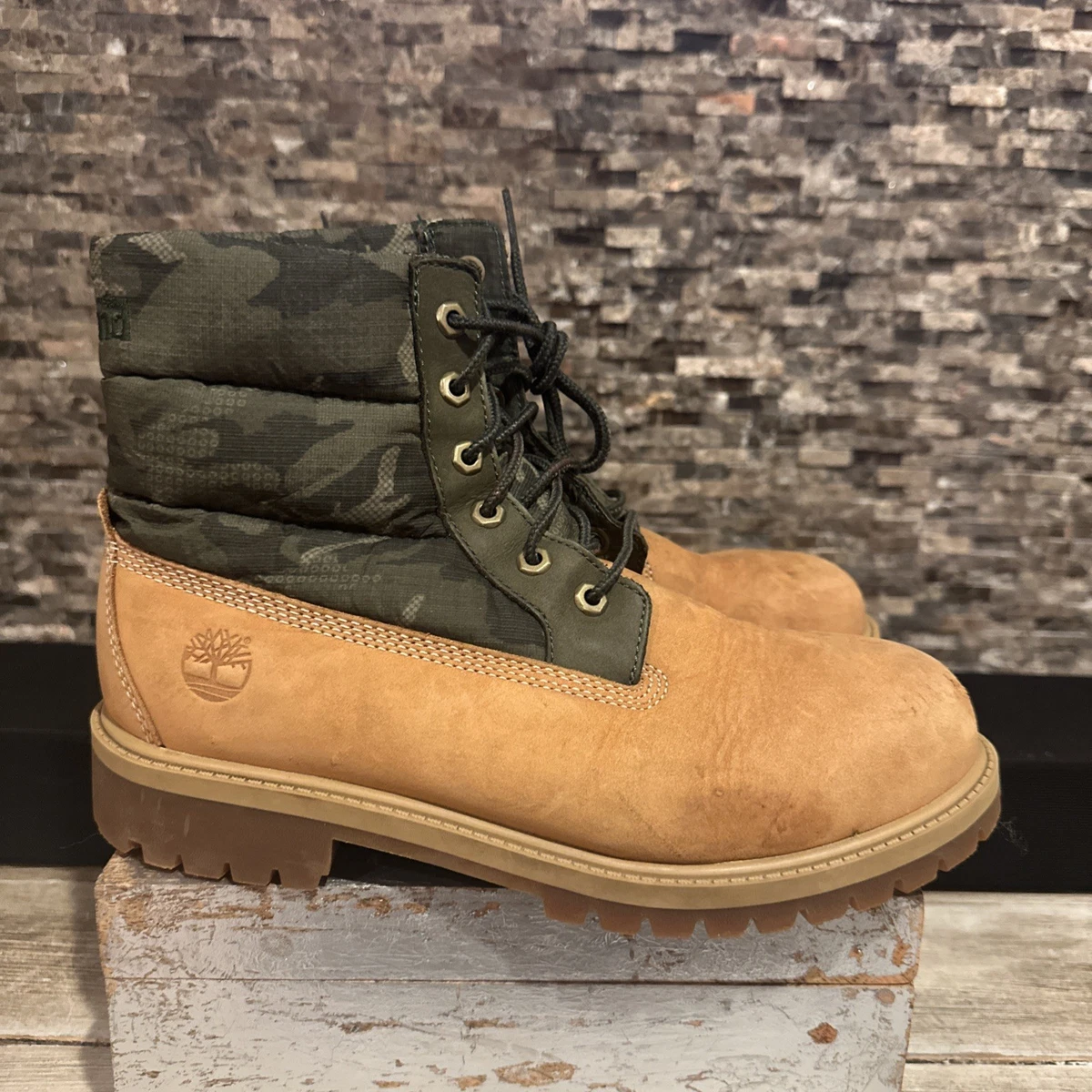 Timberland 迷彩男靴| eBay