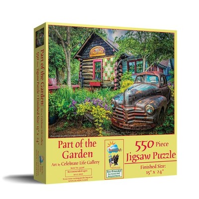 SunsOut Part of the Garden 550 pc Jigsaw Puzzle