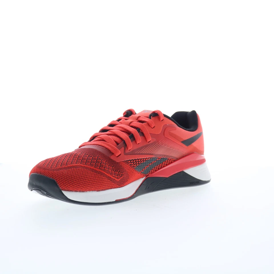 Мужские кроссовки для кросс-тренировок Reebok Nano X4 с красной сеткой на шнуровке - Изображение 4 из 4