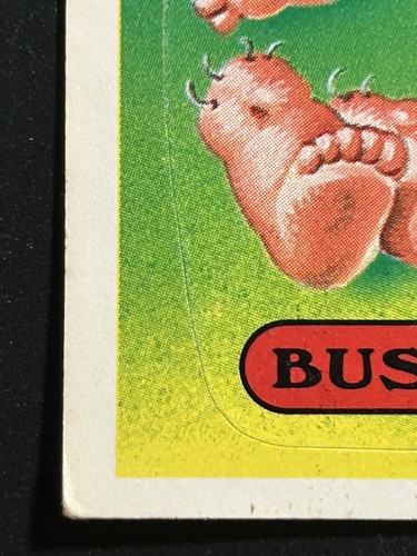 1985 Topps Garbage Pail Kids GPK Card First Series 1 OS1 Matte 6b Busted Bob - Picture 4 of 7