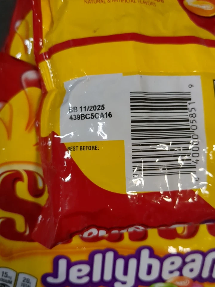 5 Pk STARBURST Original Easter Jelly Beans Chewy Candy 14 oz Best Before 11/2025 - Image 3 of 3