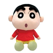 Sanei Boeki Crayon Shin-chan Shin-chan (L) W32×D22×H57cm Plush Toy SN07
