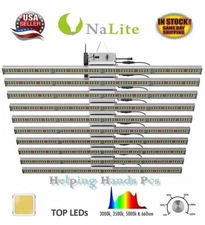 NaLite 800W Full spectrum LED Commercial Grow Light Dimmable Indoor Plant Lamp