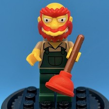 LEGO: Groundskeeper Willie SIM039 - From The Simpsons Series 2 2015 RETIRED 