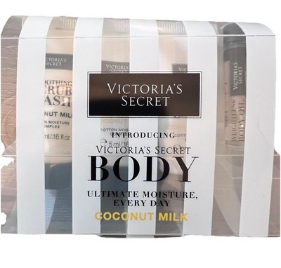 *NEW* Victoria Secret Body Ultimate Moisture Every Day Coconut Milk 4 Pc. Sample