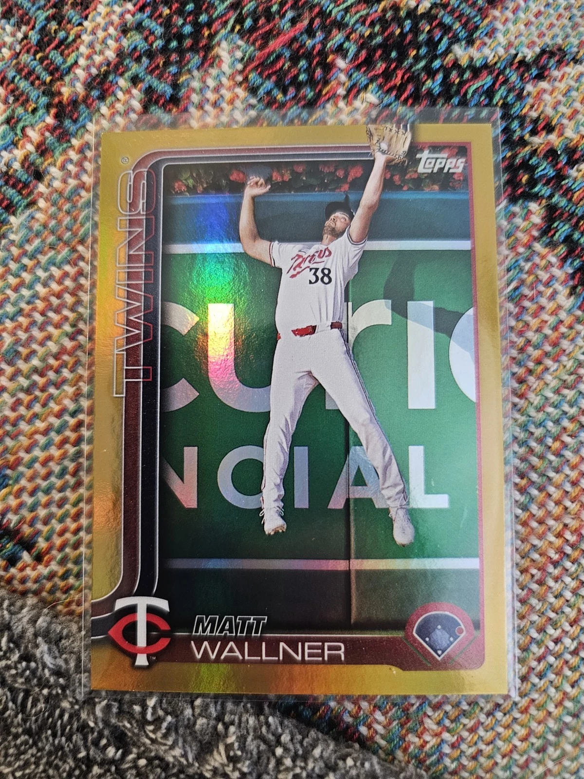 2025 Topps Series 2 - Matt Wallner Gold Foil /50