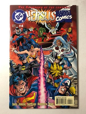 DC Versus Marvel Comics #4 Marvel DC Comics Jurgens Modern Age