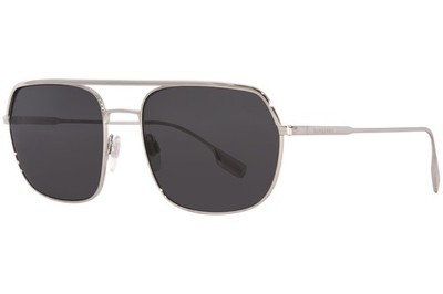 Burberry Holborn B-3117 1005/87 Sunglasses Men's Silver/Grey