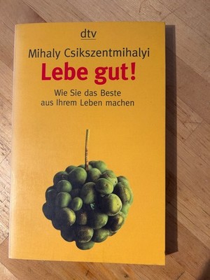 Mihaly Csikszentmihalyi - Lebe gut! Wie Sie das Beste aus Ihrem Leben machen