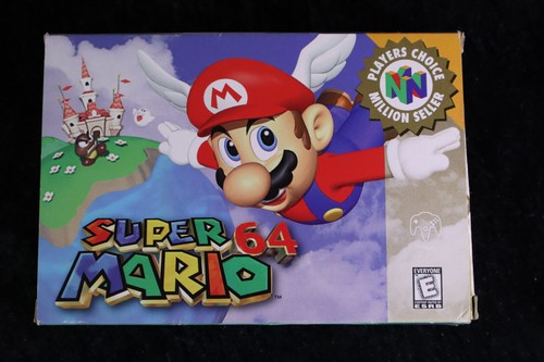 Super Mario 64 Nintendo 64 N64 Boxed NTSC USA Mint Condition - Bild 1 von 3