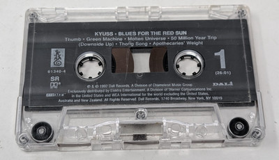 Kyuss Blues For The Red Sun Audio Music Cassette Tape 1992 Tested