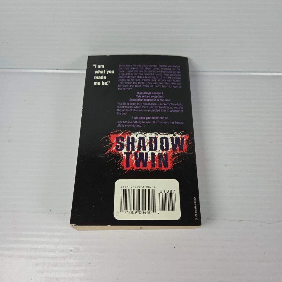 DALE HOOVER DELL ABYSS 1ST EDITION - Shadow Twin 1991 (Paperbacks From Hell) Foto 2 de 4