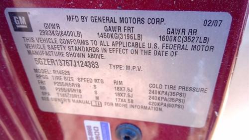 Power Steering Pump VIN J 11th Digit Limited Fits 07-17 ACADIA 228795 - Picture 6 of 9