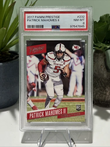 2017 Panini Prestige - Rookie Patrick Mahomes II #232 (RC) Chiefs 💥