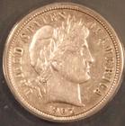 1907-S Barber Dime. ANACS EF-40 Dets. Starts at .99. NO RESERVE