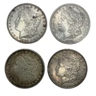 Morgan Dollars (4‑Coin Lot) – 1889, 1896, 1897, 1903 – 90% Silver – Philadelphia