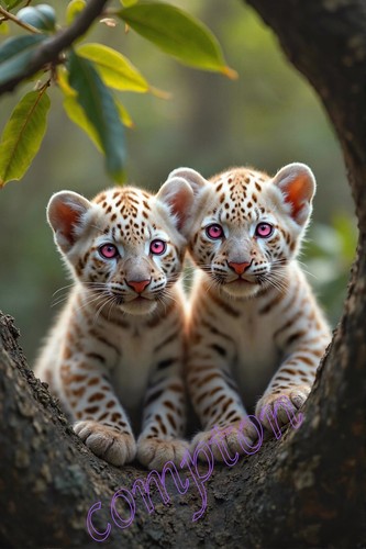 JAGUAR Variant Cubs 13” x 19” Fine Art Prints - Only Six Sets made - Picture 2 of 6
