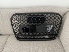 Audi A6 S6 C7 Front Honeycomb Quattro Grille| 2011-2015 | RS6 Style Black