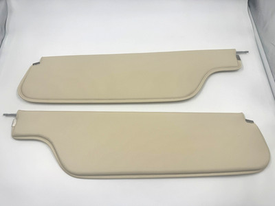 Cream Sunvisor Set for 1966-1970 Chevy Impala Caprice Bonneville Wildcat Electra