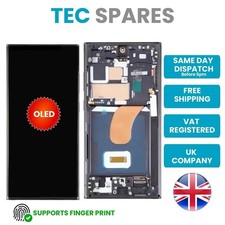 Samsung Galaxy S23 Ultra S918b Lcd Touch Screen OLED Display + Frame Big Size