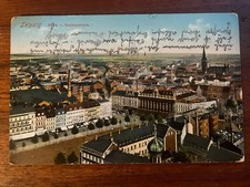 Alte Ansichtskarte, Leipzig, Litho