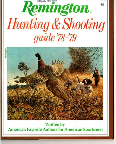 1978-79 Remington Hunting and Shooting Firearms Guide Original Vintage ...