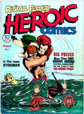 HEROIC COMICS 97 Unique Issue Collection In PDF Format On USB Flash Drive
