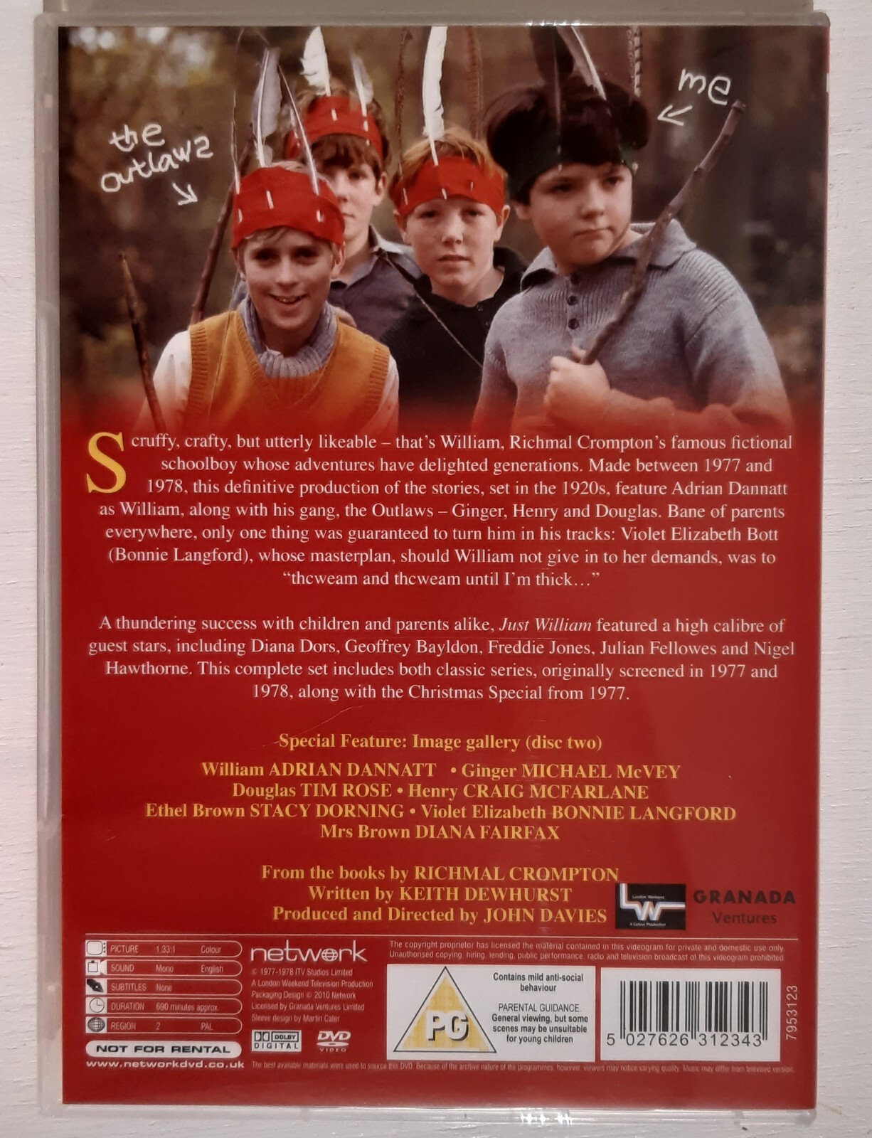 Just William The Complete Series (DVD, 2009) 5027626312343 eBay