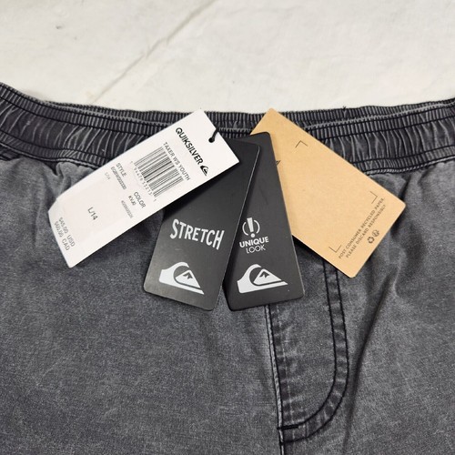 Quiksilver Youth Boy Size L 14 Swim Trunks Gray Shorts (20) - Picture 6 of 8