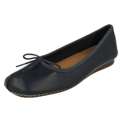 Ladies Clarks Artisan Flats - Freckle Ice - Picture 14 of 22