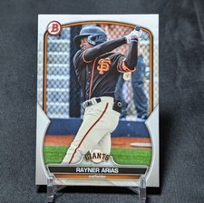 Rayner Arias Prospect Rookie 2023 Bowman Draft Card #BD-13 San Francisco Giants
