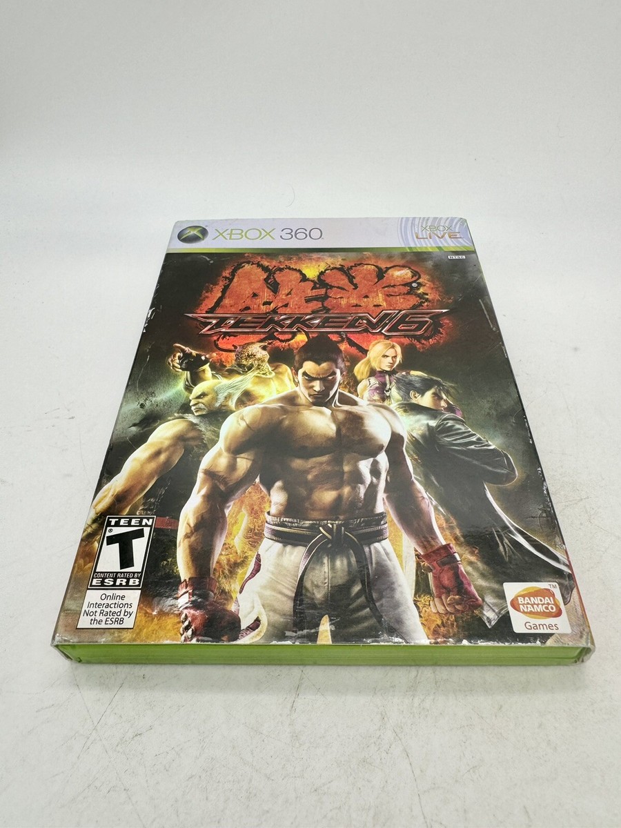 Tekken 6 Xbox 360 + Sleeve - Complete CIB 722674210263| eBay