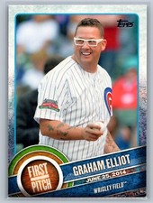 2015 Topps #FP-10 Graham Elliot First Pitch