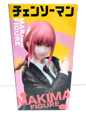 Chainsaw Man Makima Figure 7.08in TAITO Black Prize Mappa Anime Manga 2023 Toy