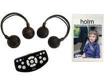 BluRay DVD Remote And Wireless Headphones for Cadillac Escalade 2015 and 2016