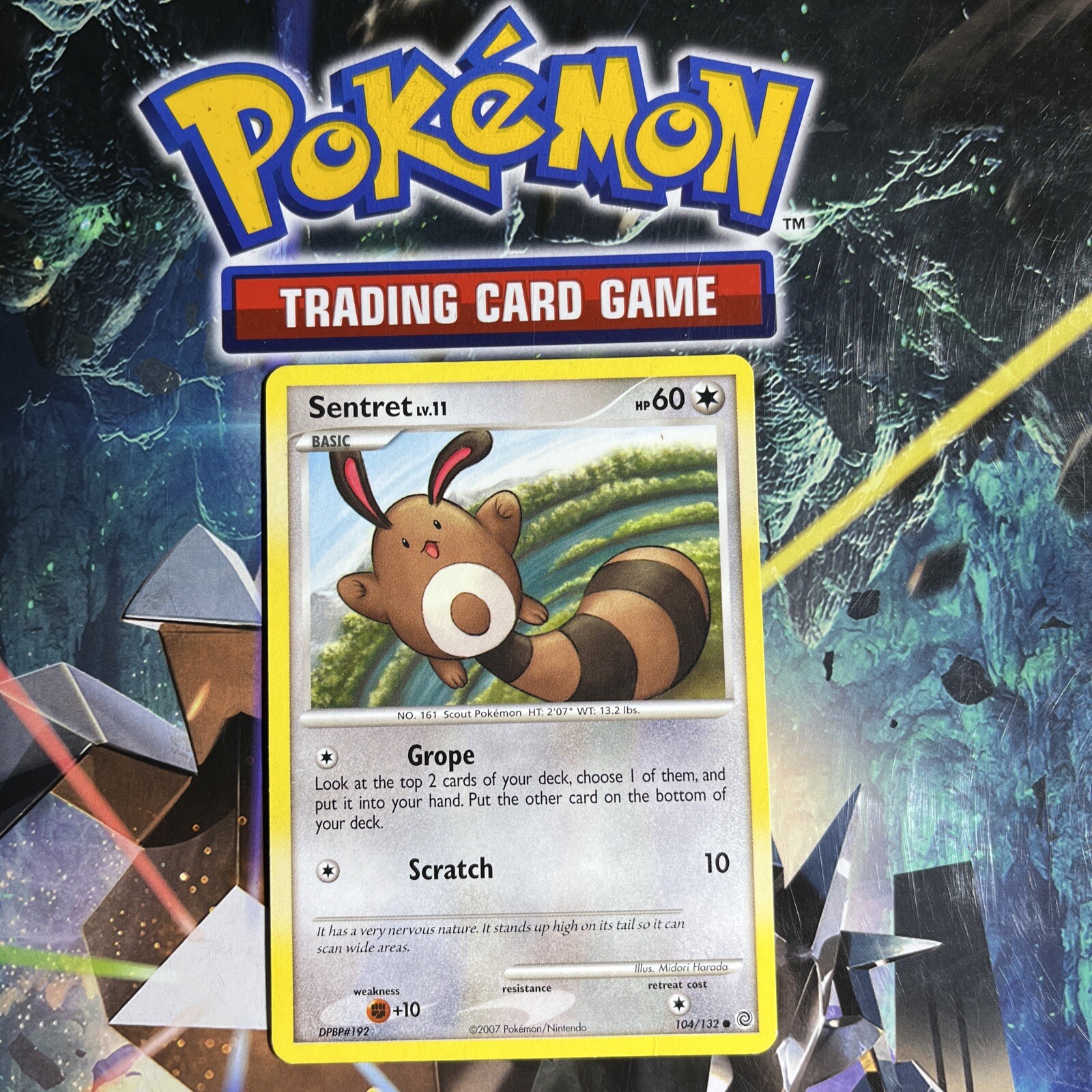 SENTRET - 104/132 - Secret Wonders - Common - Pokemon Card - NM