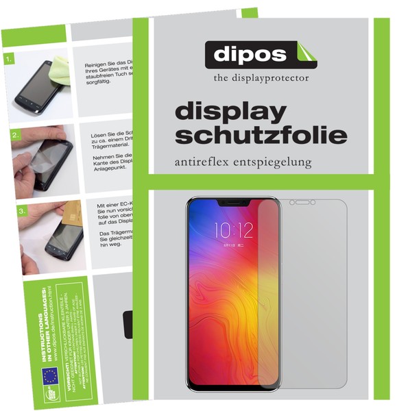 6X Schutzfolie FüR Lenovo Z5 Matt Displayschutzfolie Folie Display Schutz Dipos-image