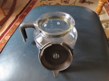 Vintage Mr. Coffee Glass Replacement Pot Carafe 8-10 Cup White Daisy Flowers