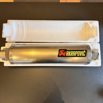 Akrapovic Auspuff Titan LHS linke Seite Schalldämpfer Endtopf HRC Honda VTR1000 SP2
