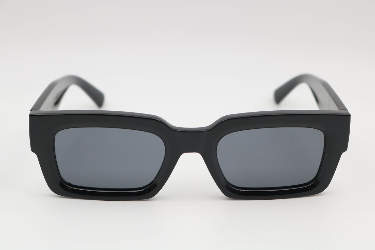 Meller Kaya Black/Black Rectangle Kay-Tutcar Polarized Sunglasses