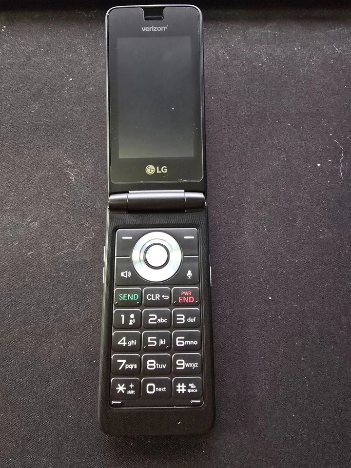 Teléfono Celular LG Exalt LTE 4G VN220 Verizon Básico Móvil Abatible para Personas Mayores 06734 Foto 4 de 4