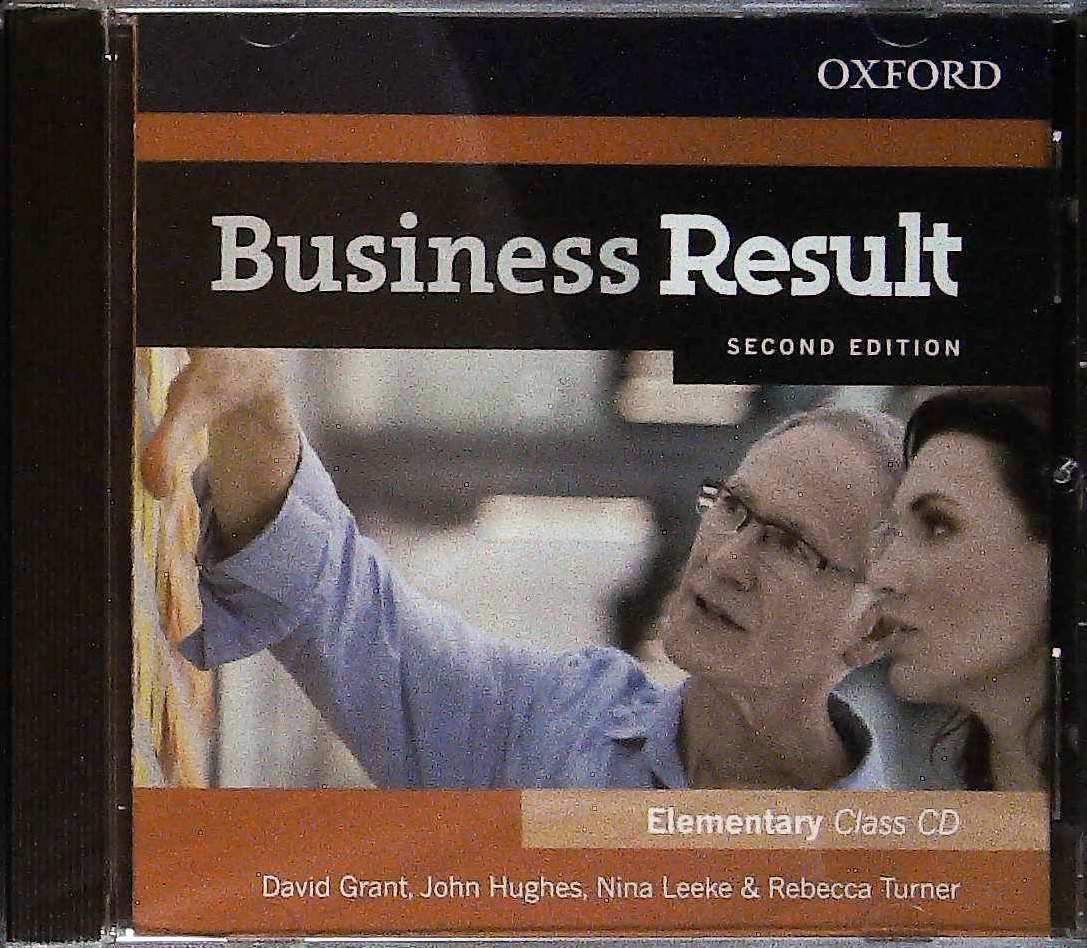 Oxford BUSINESS RESULT Second Edition ELEMENTARY LEVEL Class Audio CD @ NEW