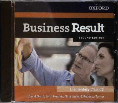 Oxford BUSINESS RESULT Second Edition ELEMENTARY LEVEL Class Audio CD @ NEW