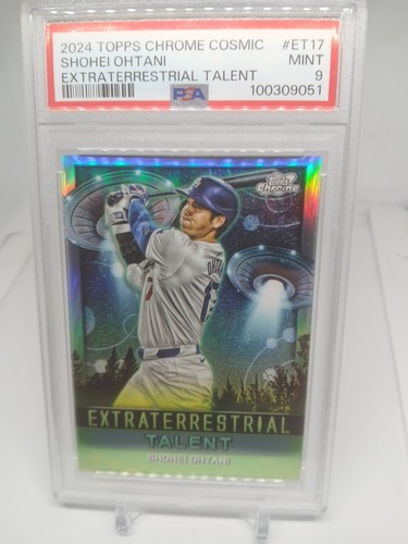 2024 Topps Cosmic Chrome Extraterrestrial Talent Baseball Card - Pick Your Player (Elly, Judge, Ohtani, Skenes, Holliday) 3 thumbnail image