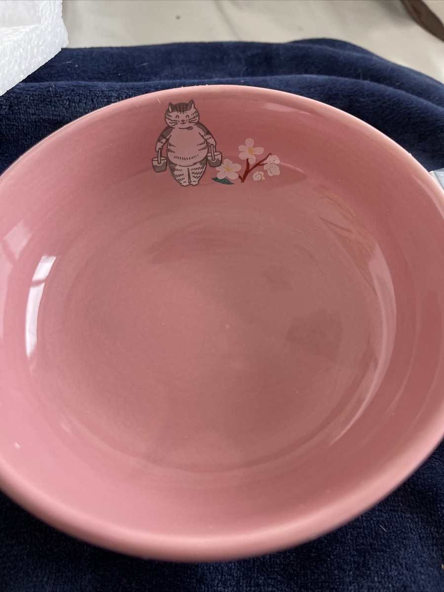 Pink Winifred And Lily Cat Bowl Uk Winifred And Lily Cat Dish